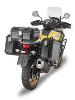 Pair of Trekker Dolomiti GIVI Monokey® DLM30B top-case [Black Line; volume: 2 x 30 ltr]