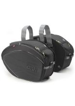 Pair of large expandable saddle bags GIVI GIEA100C [capacity: 40 l]