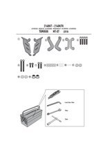 Specific Givi kit to install the TE2140 without the specific rear rack 2140FZ for Yamaha MT-07 (18-)