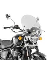 Specific Givi screen for Royal Enfield Super Meteor 650 (23-) transparent [fitting kit included]