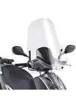 Specific Kappa screen for Kawasaki Z 650 (20-), Yamaha MT-03 321 (20-) smoked [fitting kit not included]