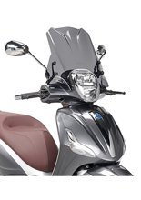 Specific smoked screen Givi Piaggio Beverly 125IE-300IE-350 (10 > 19)[fitting kit included]