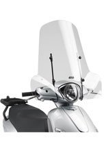 Transparent screen GIVI +Fitting kit Piaggio Liberty 50-125-150 (02> 19)