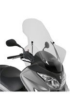 Transparent screen GIVI Suzuki Burgman 125-200 K7-K8-K9-L0-L1-L2-L3 [06-13]/ 125-200 ABS [14-21][fitting kit included]