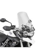 Transparent screen GIVI Triumph Tiger 800/ XC [11-14]/ XC/ XCx/ XCa/ XR/ XRx/ XRt [15-17][fitting kit included]