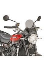 Universal screen GIVI [36,5 X 35 cm] / for selected Kawasaki, Triumpha, Benelli, Royal Enfield models smoked [universal fitting kit included]