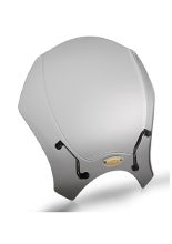 Windscreen Givi 140S for Honda CMX 500 Rebel (20-) smoked [mounting kit included]