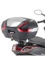 Specific rear rack for MONOLOCK top-case for PIAGGIO BEVERLY 350 2011-2020