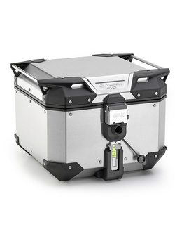 Aluminium top case GIVI Monokey® Outback EVO 58 silver [volume: 58 l]