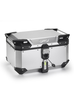 Aluminium top case GIVI Monokey® Outback EVO 58 silver [volume: 58 l]