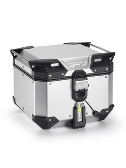 Aluminium top case GIVI Monokey® Outback EVO 58 silver [volume: 58 l]