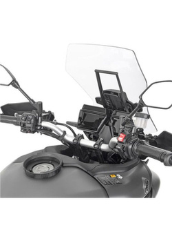 Fairing upper bracket GIVI to be mounted behind the windshield to install S902A, S920M, S920L and GPS-Smartphone holder Yamaha Tracer 9/ GT (21-)