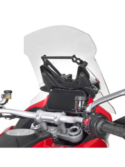 Fairing upper bracket GIVI to install GPS-Smartphone holder Ducatki Multistrada V4 (21)