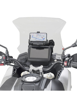 Fairing upper bracket Givi to be mounted behind the windshield to GPS-Smartphone holder for Honda XL 750 Transalp (23-)