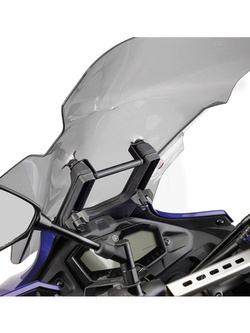 Fairing upper bracket to be mounted behind the windshield to install S902A, S920M, S920L and GPS-Smartphone holder