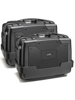 Pair of side hardbags GIVI Trekker TRK46B [right]/ TRK33B [left]