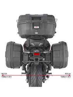 Pannier holder GIVI for Monokey® or RETRO FIT side-cases for Yamaha Tracer 700 (20-)