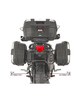 Pannier holder GIVI for Monokey® side-cases Benelli TRK502 X (18-)