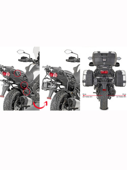 Pannier holder GIVI for Monokey® side-cases Kawaskai Versys 1000 (19-)