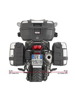 Rapid release side-case holder Givi for Monokey® / Retro-Fit cases for BMW F 750 / F 850 GS (18-), F 850 GS Adventure (19-)