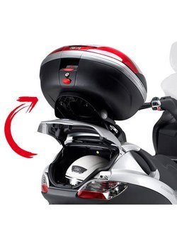 Rear rack GIVI for Monokey® top-case Piaggio MP3 125-250-300-400 (06 > 11)