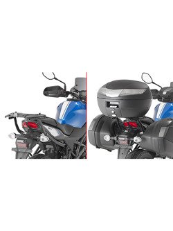 Rear rack Kappa for Monokey® or Monolock® top-case Suzuki SV 650 [16-22]