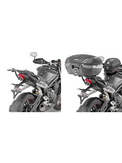 Rear rack Kappa for Monokey® or Monolock® top-case Triumph Street Triple 765 [17-20]