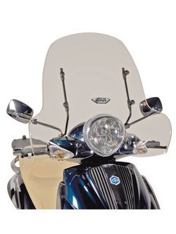 Screen transparent Givi for Piaggio Beverly Tourer 125 125-250-300-400 (08-10)