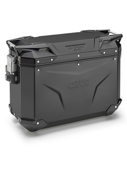 Side case aluminium black matt left Givi Trekker Outback 48 L