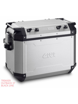 Side case aluminium left Givi Trekker Outback 48 L