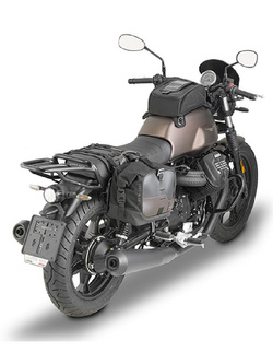 Single side bag GIVI Corium CRM106 black/ brown [volume: 13 lt]