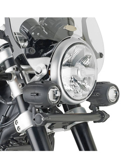 Specific Givi fitting kit to mount S310 or S322 spotlights for Royal Enfield Super Meteor 650 (23-)