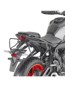 Specific Givi holder for Easylock side bags, or soft side bags for Yamaha MT-07 (18-)