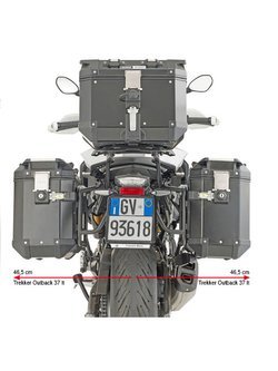 Specific Givi pannier holder PL One-Fit for Trekker Outback Monokey® Cam-Side for BMW F 900 XR (20-)