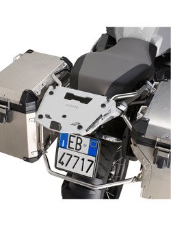 Specific Givi rear rack in aluminium for Monokey® top case for BMW R 1200 GS Adventure (14-18), R 1250 GS Adventure (19-)