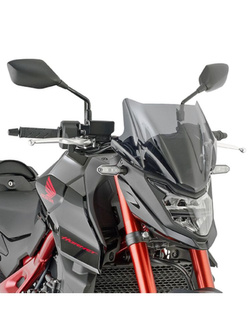 Specific Givi screen for Yamaha MT 125 (20-), Honda CB 750 Hornet (23-) smoked [fitting kit not included]