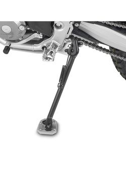 Specific Givi support to widen the surface support area of the original side stand for Honda CRF 300 L (21-)