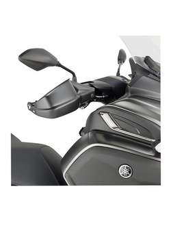 Specific Kappa hand protectors for Yamaha Tricity 300 (20-) black