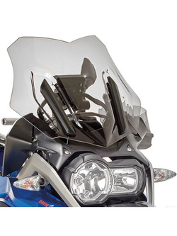 Specific Kappa low sports screen for BMW R 1200 GS / Adventure (16-18), R 1250 GS / Adventure (19-) smoked