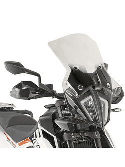 Specific Kappa screen for KTM 790 Adventure / R (19-20), 890 Adventure (21-) [mounting not included] transparent