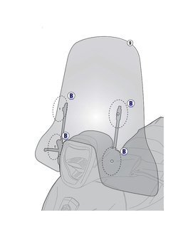 Specific fitting kit for 106A