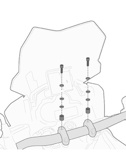 Specific kit Kappa to mount the KS900A Smart Bar