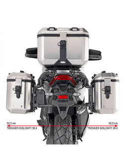 Specific pannier holder Givi PL One-Fit for Monokey® side cases for Honda X-ADV 750 (21-)