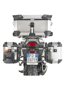 Specific pannier holder Givi PL One-Fit for Trekker Outback Monokey® Cam-Side cases for Honda XL 750 Transalp (23-)