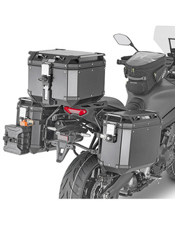 Specific pannier holder PL ONE-FIT for Trekker Outback MONOKEY® CAM-SIDE configuration Yamaha Tracer 9 (21-) 