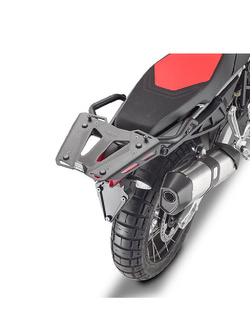 Specific rear rack Givi for Monolock® or Monokey® top case for Aprilia Tuareg 660 (21-)