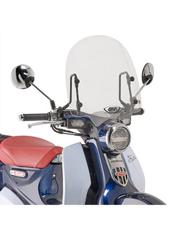 Specific screen GIVI for Honda Super Cub C125 (18-) transparent [mounting kit not included]