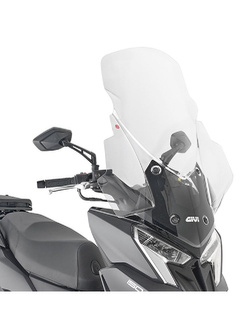 Specific screen GIVI for Piaggio Beverly 300/400 HPE (21-) transparent [A5616A kit is required to mount the screen]