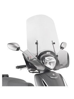 Specific screen Givi Yamaha D'elight 125 (21-) transparent [fitting kit not included]