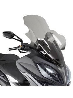 Transparent screen GIVI Kymco Xciting S400i (18-20) [fitting kit included]